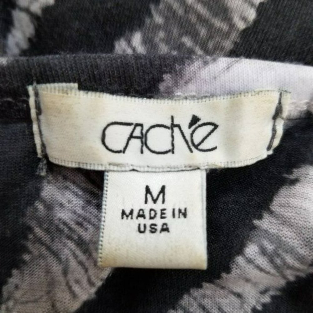 Cache' Striped Sequin Tank Size Medium - image 5